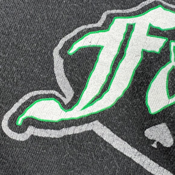 VTG 90s Korn Family Values Tour Shirt Extra Large Black Faded Short Sleeve Tee - Picture 4 of 12